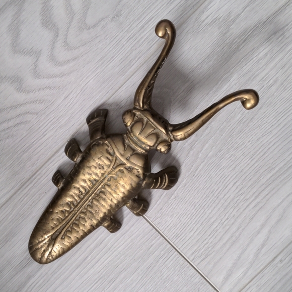 Other - Vintage Brass Beetle Boot Jack